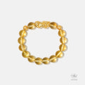 Gold Vermeil Pixiu Citrine Quartz Bracelet (9mm) 993109