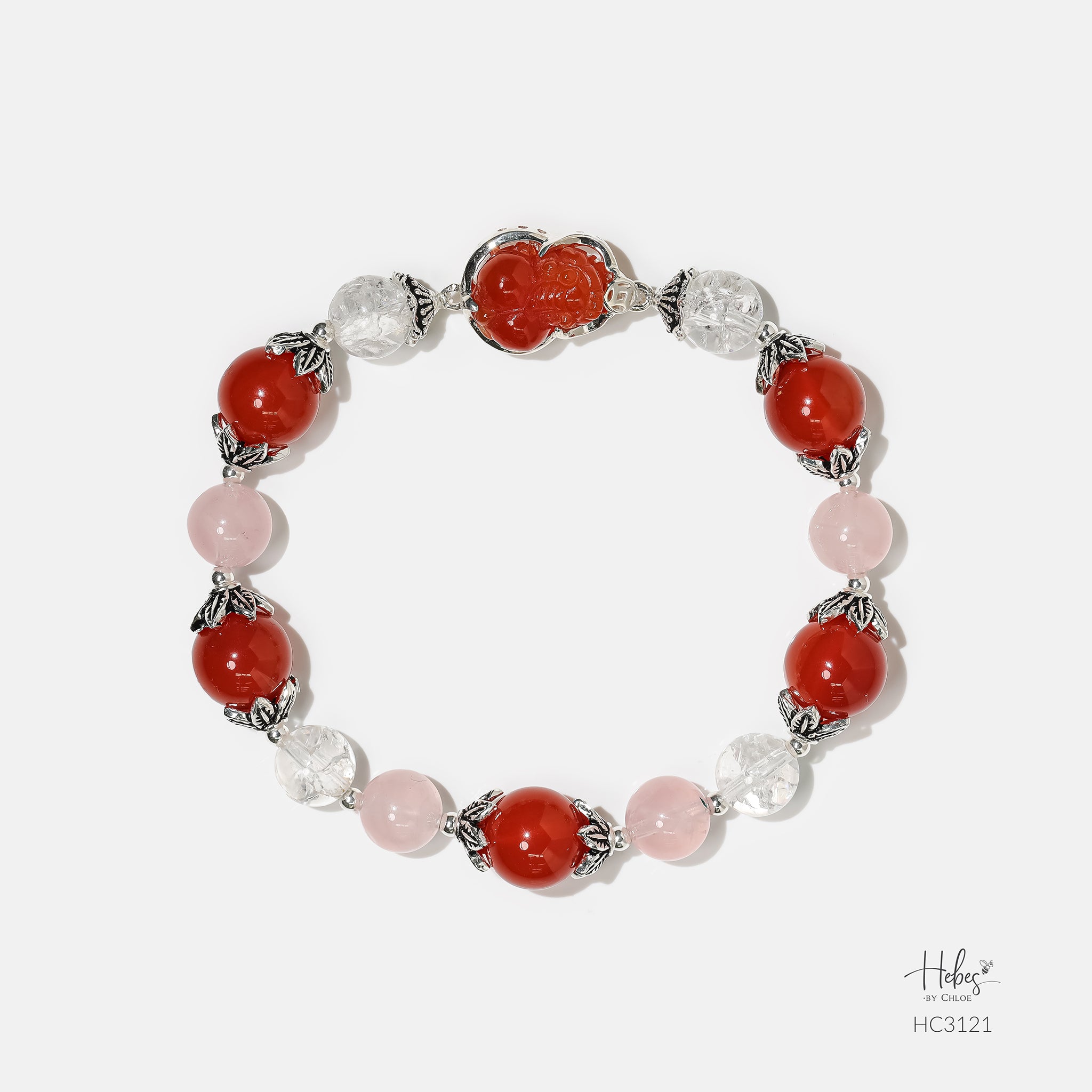 Hebes Red Agate Bracelet HC3121