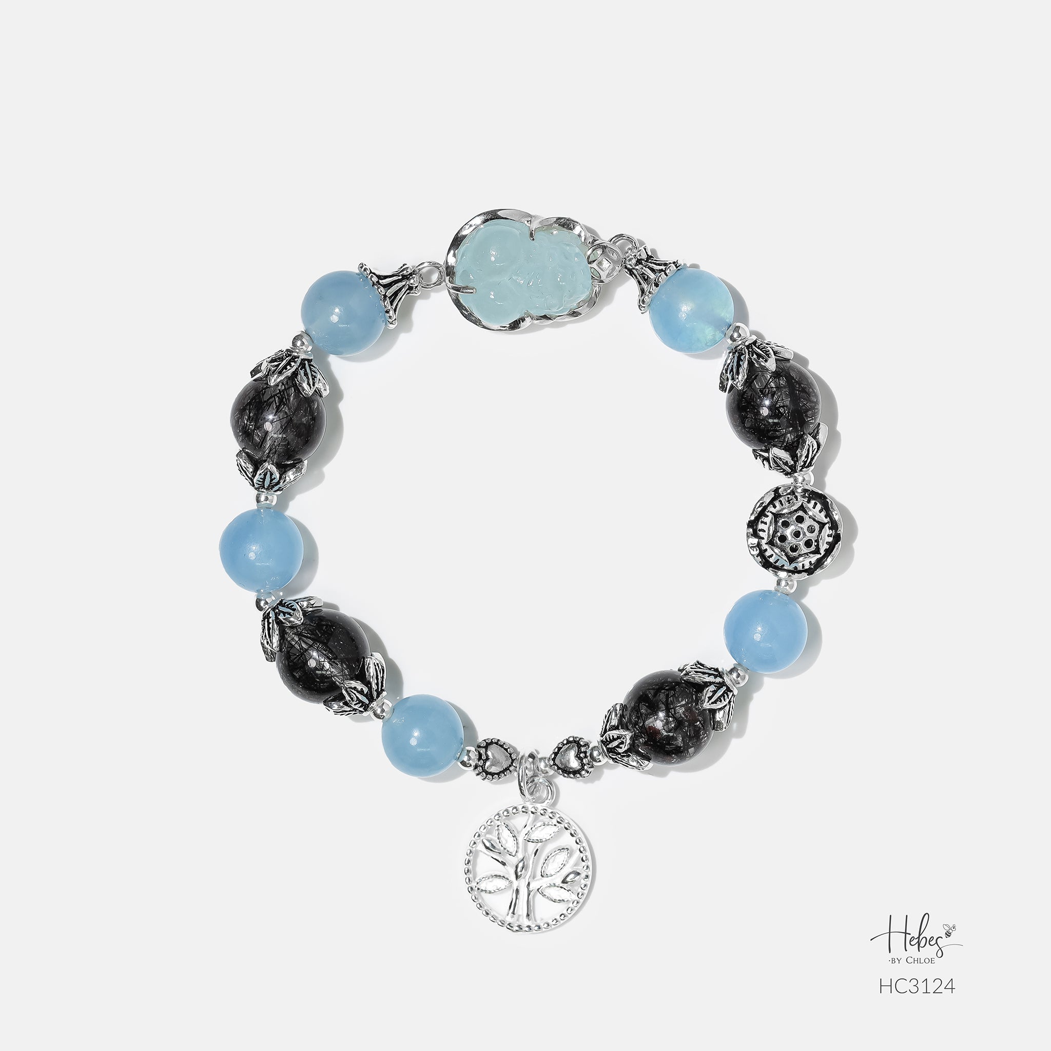 Hebes Aquamarine Bracelet HC3124