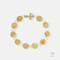 Hebes Gold Rutilated Quartz Bracelet HC3152