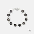 Hebes Black Rutilated Quartz Bracelet HC3156