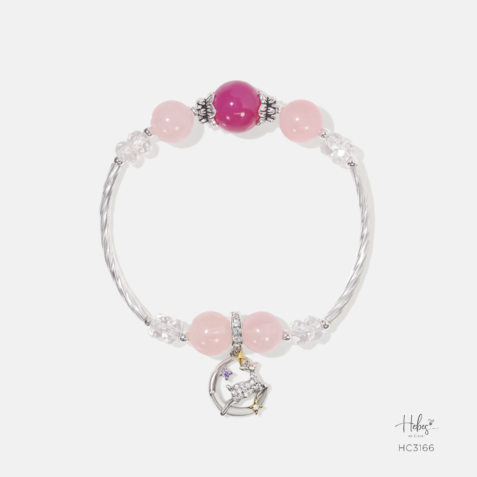 Hebes Rose Quartz Bracelet HC3166
