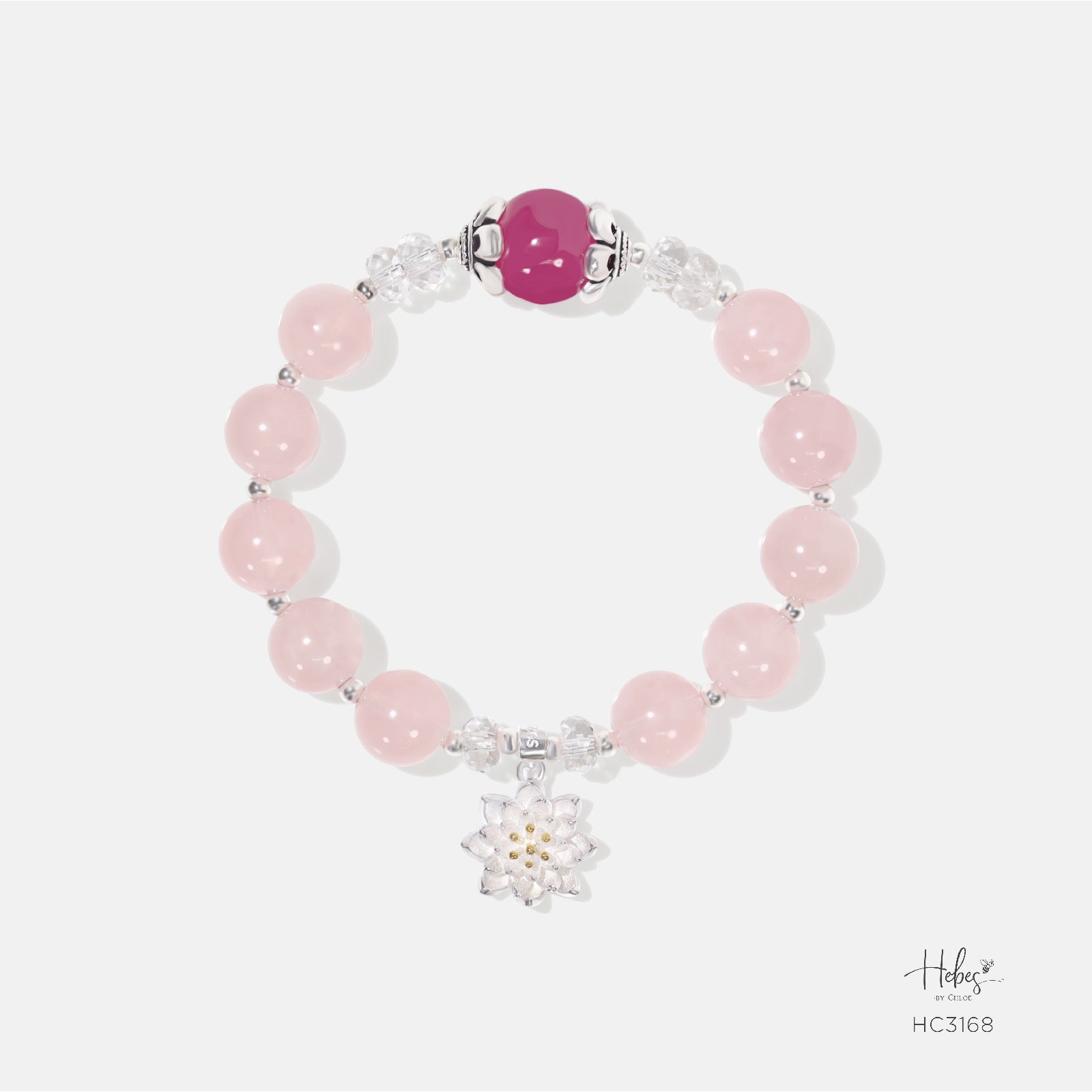 Hebes Rose Quartz Bracelet HC3168