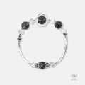 Hebes Black Rutilated Quartz Bracelet HC3170