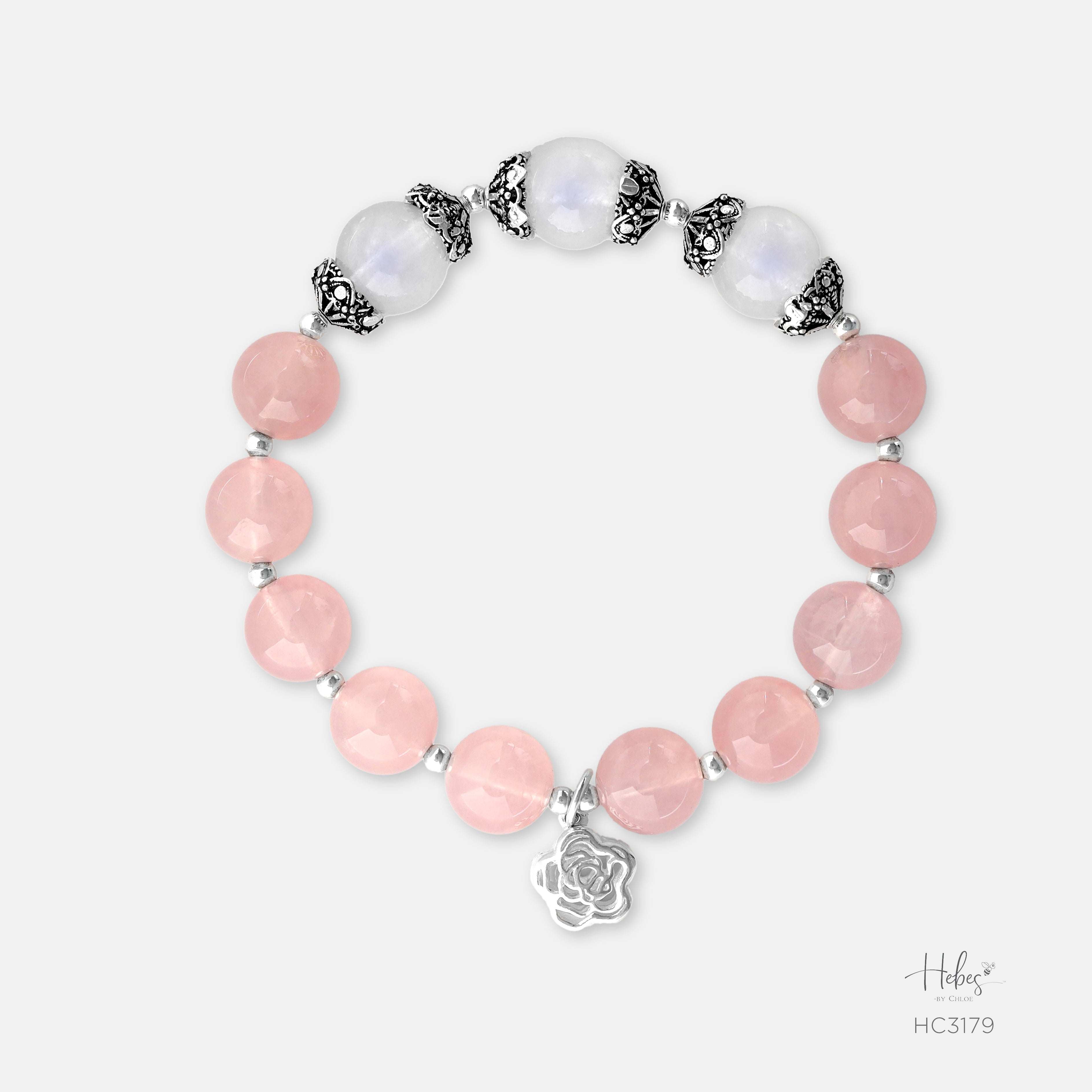 Hebes Rose Quartz Bracelet HC3179