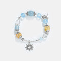 Sparkle and Shine Solar Spark Aquamarine Bracelet