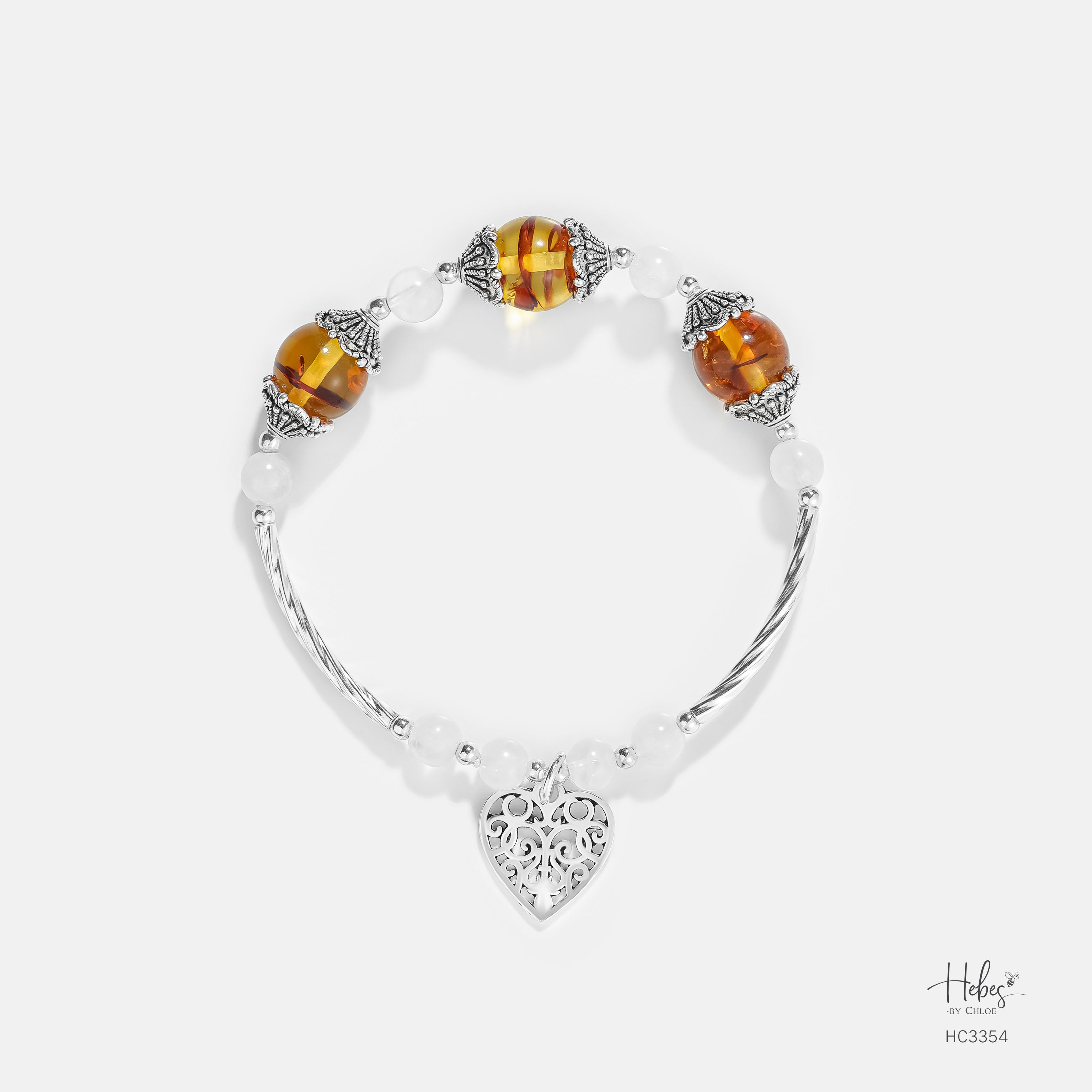 The Oasis Eternity Amber Bracelet