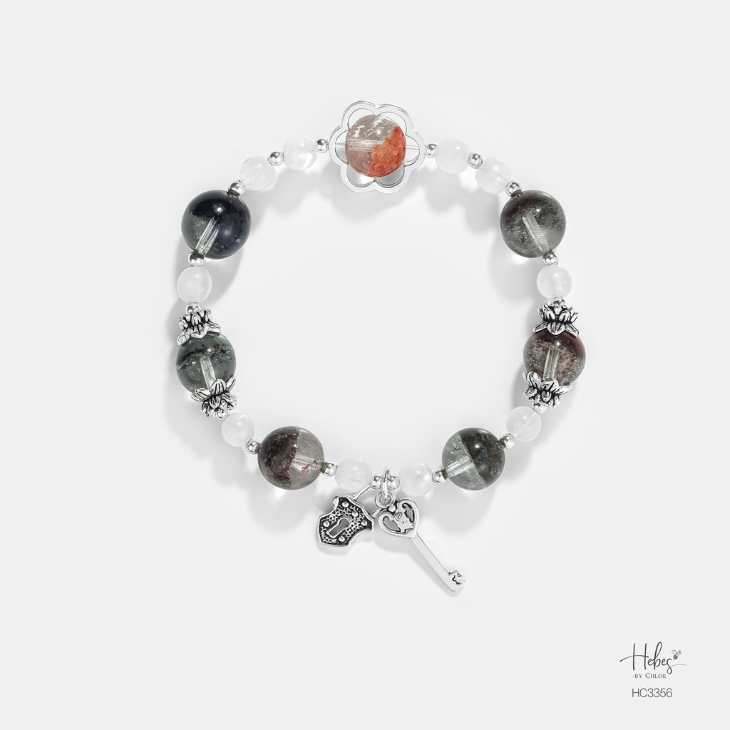 The Oasis Safety Key Lodolite Bracelet