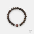Vietnamese Agarwood Red Rutilated Quartz Bracelet HC3394