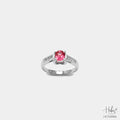 Ruby 18K Gold Diamond Ring HC550086