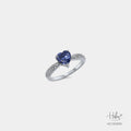 Sapphire 14K Gold Diamond Ring HC550090