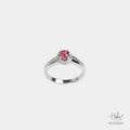 Ruby 14K Gold Diamond Ring HC550103