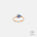 Sapphire 14K Gold Diamond Ring HC550147