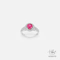 Ruby 14K Gold Diamond Ring HC550170