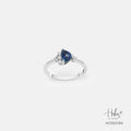 Sapphire 14K Gold Diamond Ring HC550194