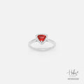 Ruby 14K Gold Diamond Ring HC550200