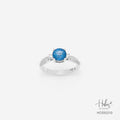 Blue Spinel 14K Gold Diamond Ring HC550210