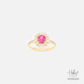 Ruby 14K Gold Diamond Ring HC550220