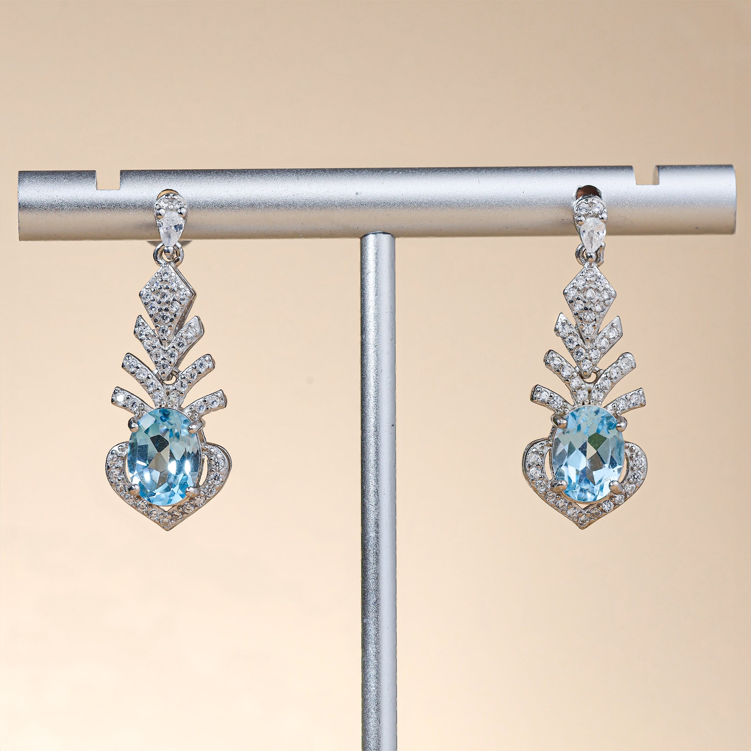 Topaz Earrings 555330