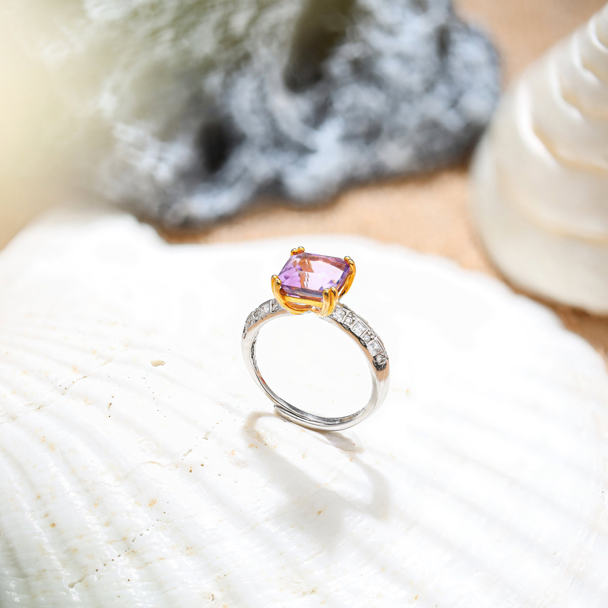 Hebes Amethyst Ring HC90005L