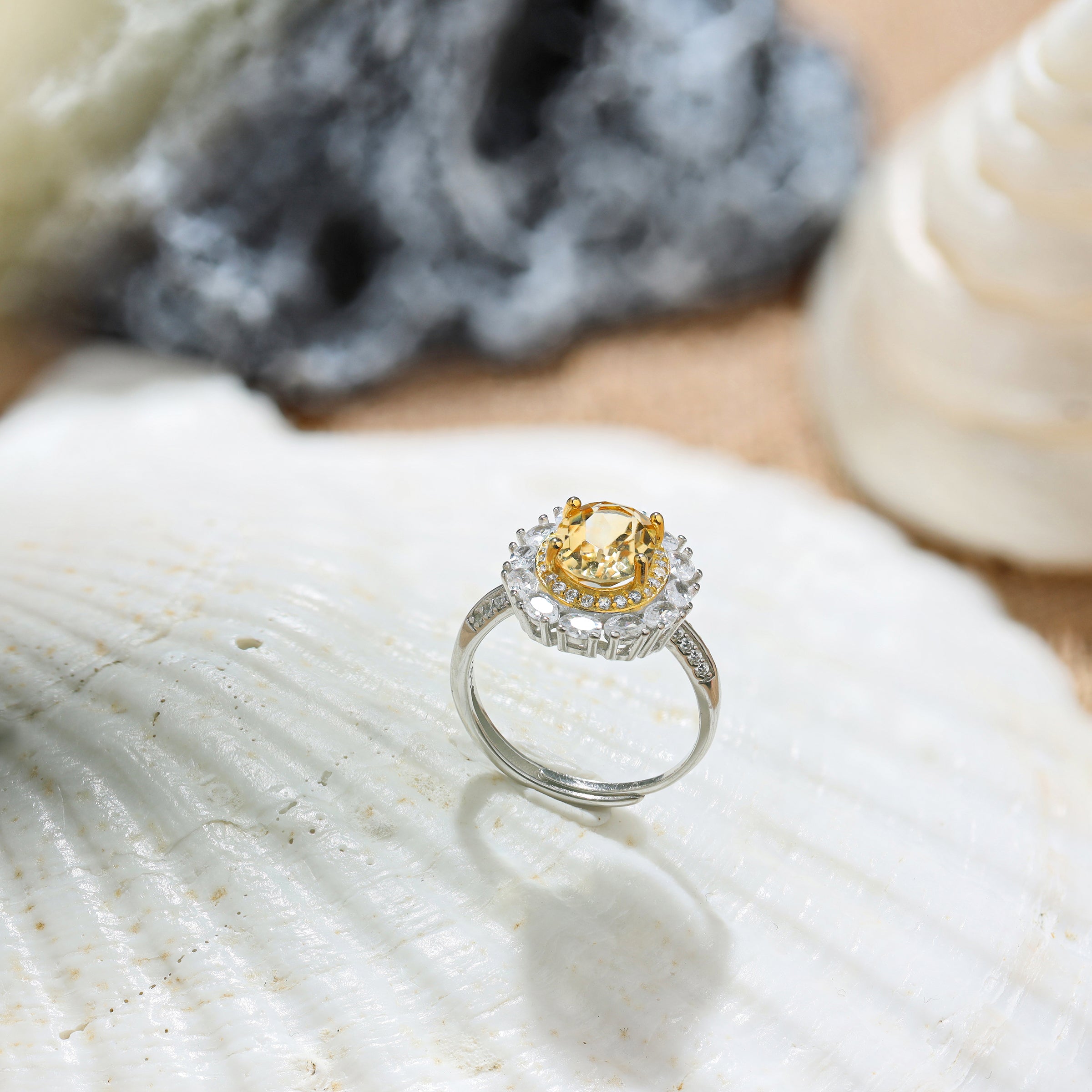 Hebes Citrine Ring HC90013L
