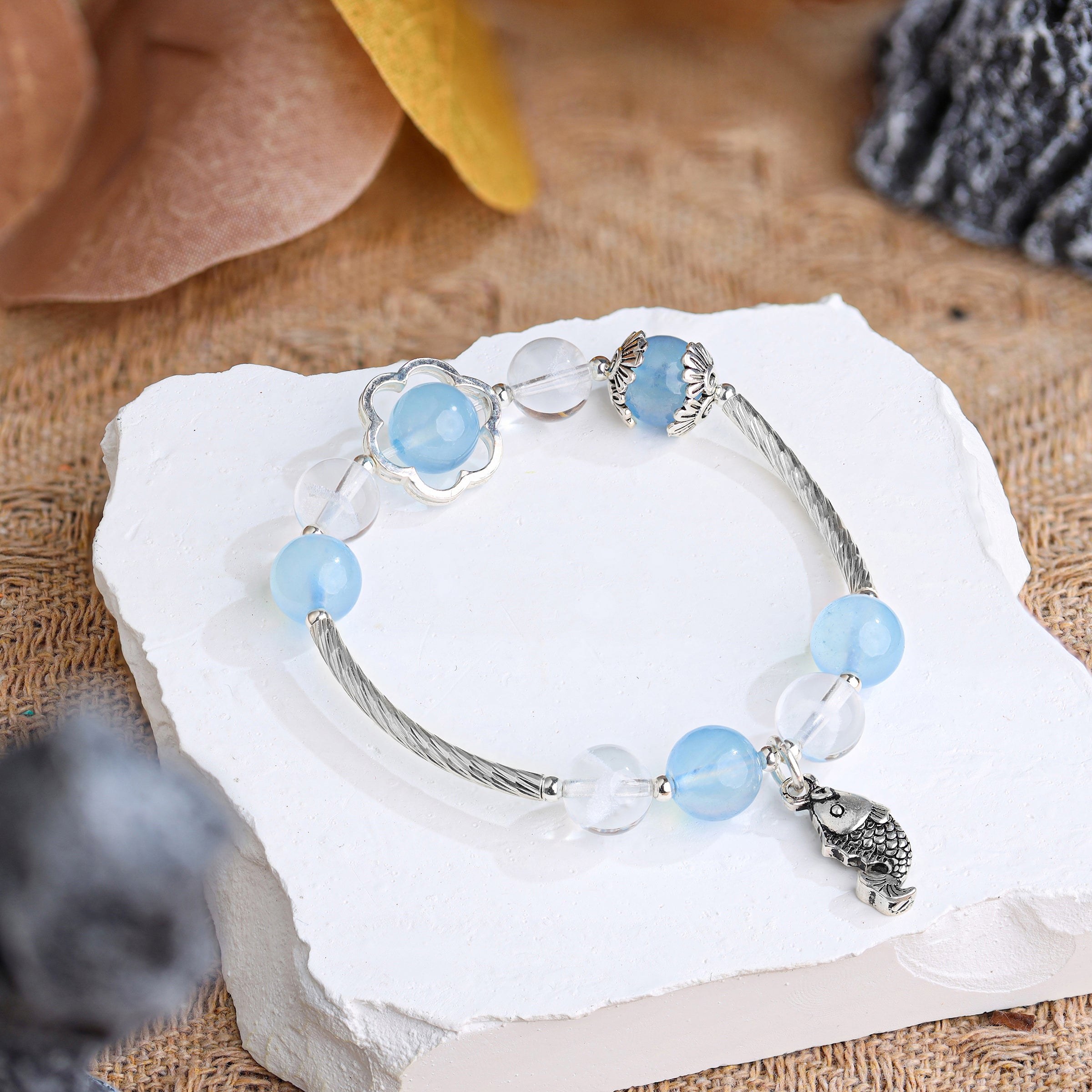 Hebes Aquamarine Bracelet HC90039L