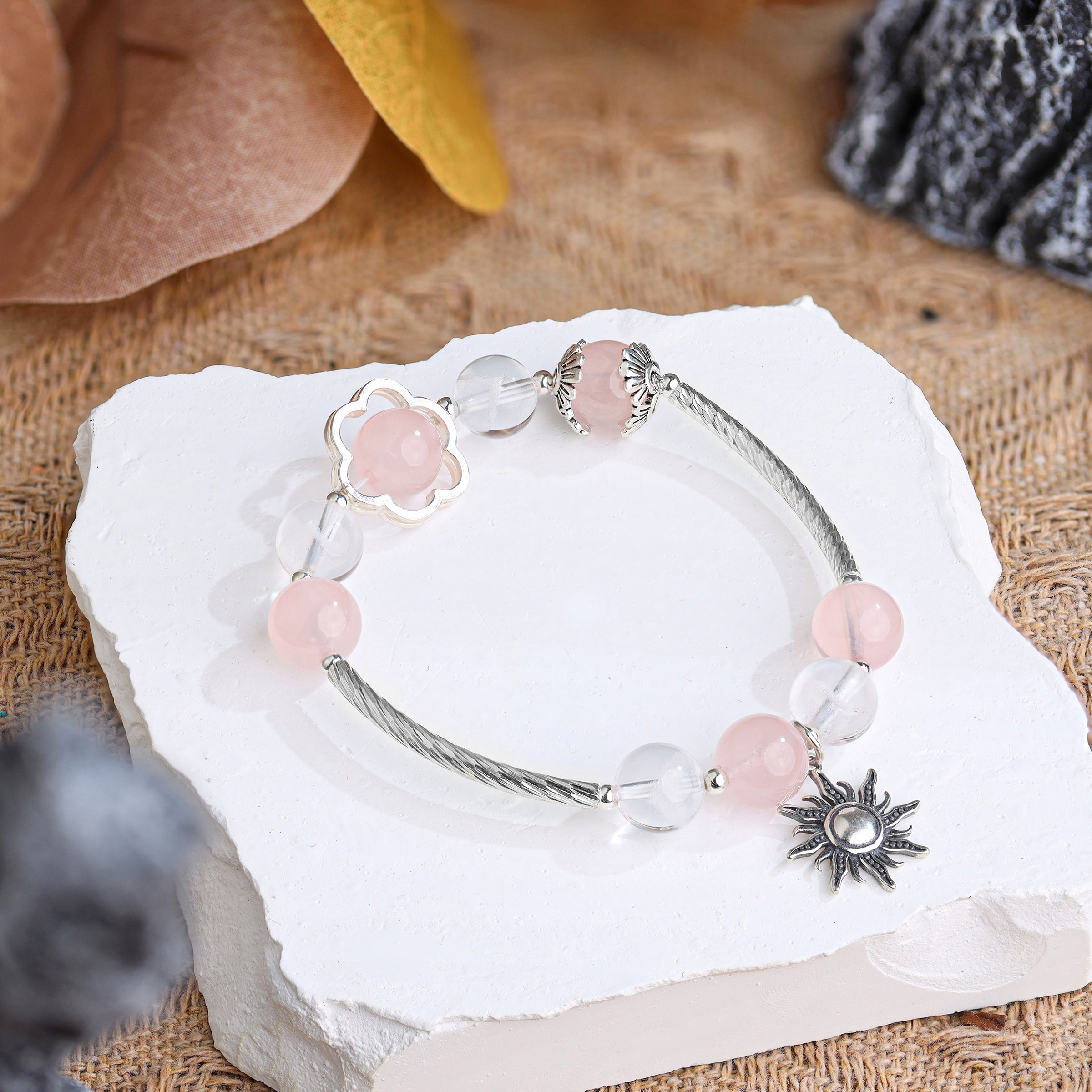 Hebes Rose Quartz Bracelet HC90040L