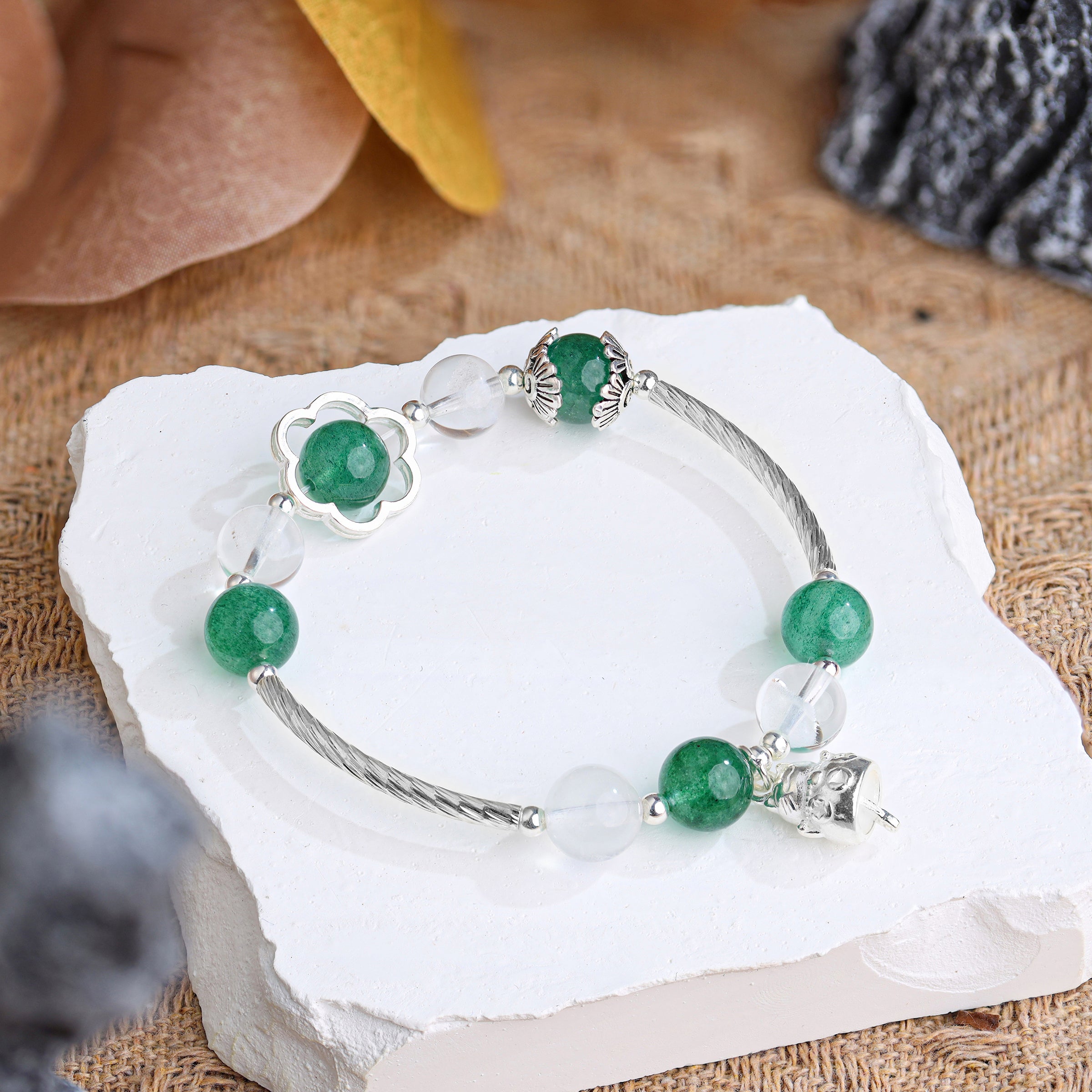 Hebes Green Strawberry Bracelet HC90042L
