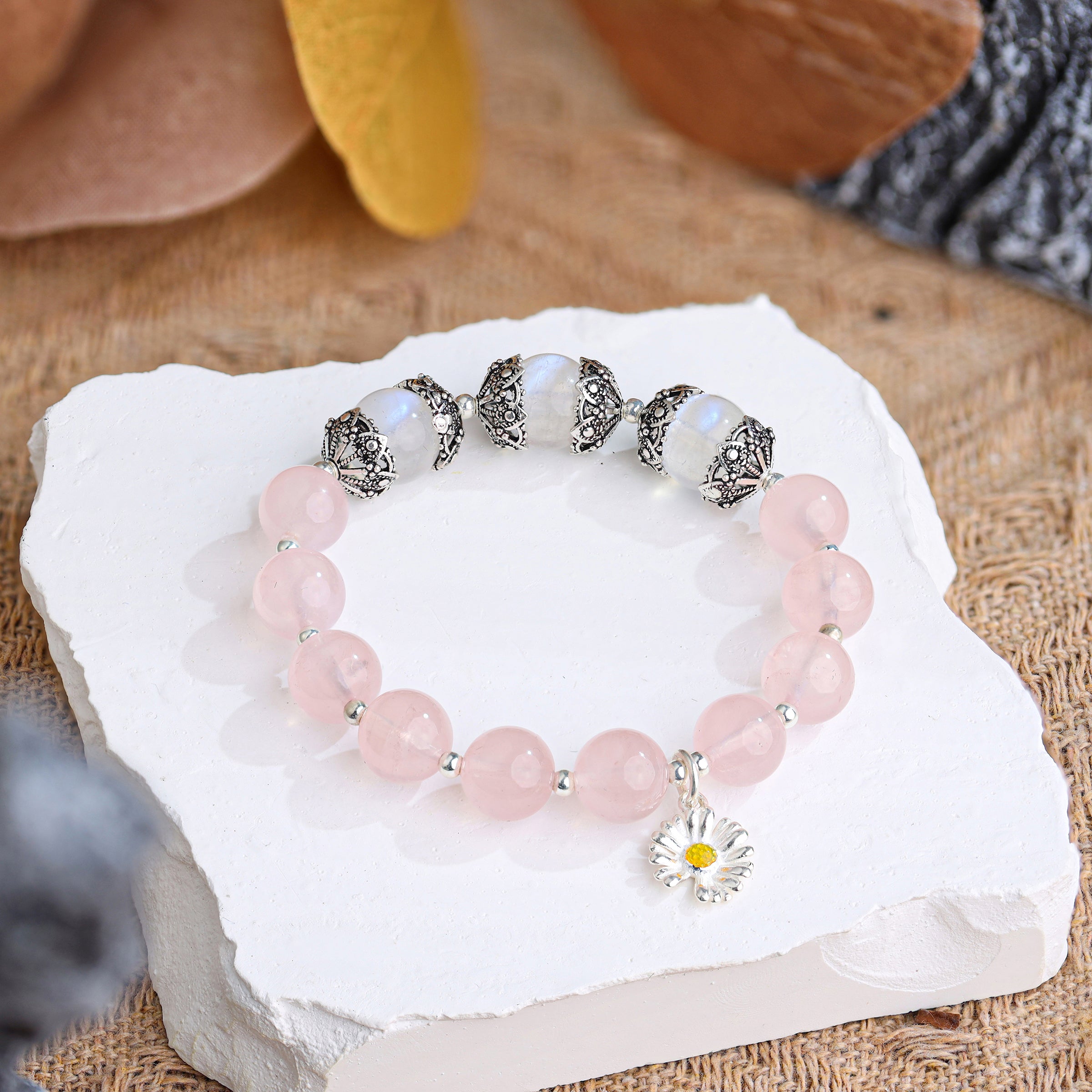 Hebes Rose Quartz Bracelet HC90043L