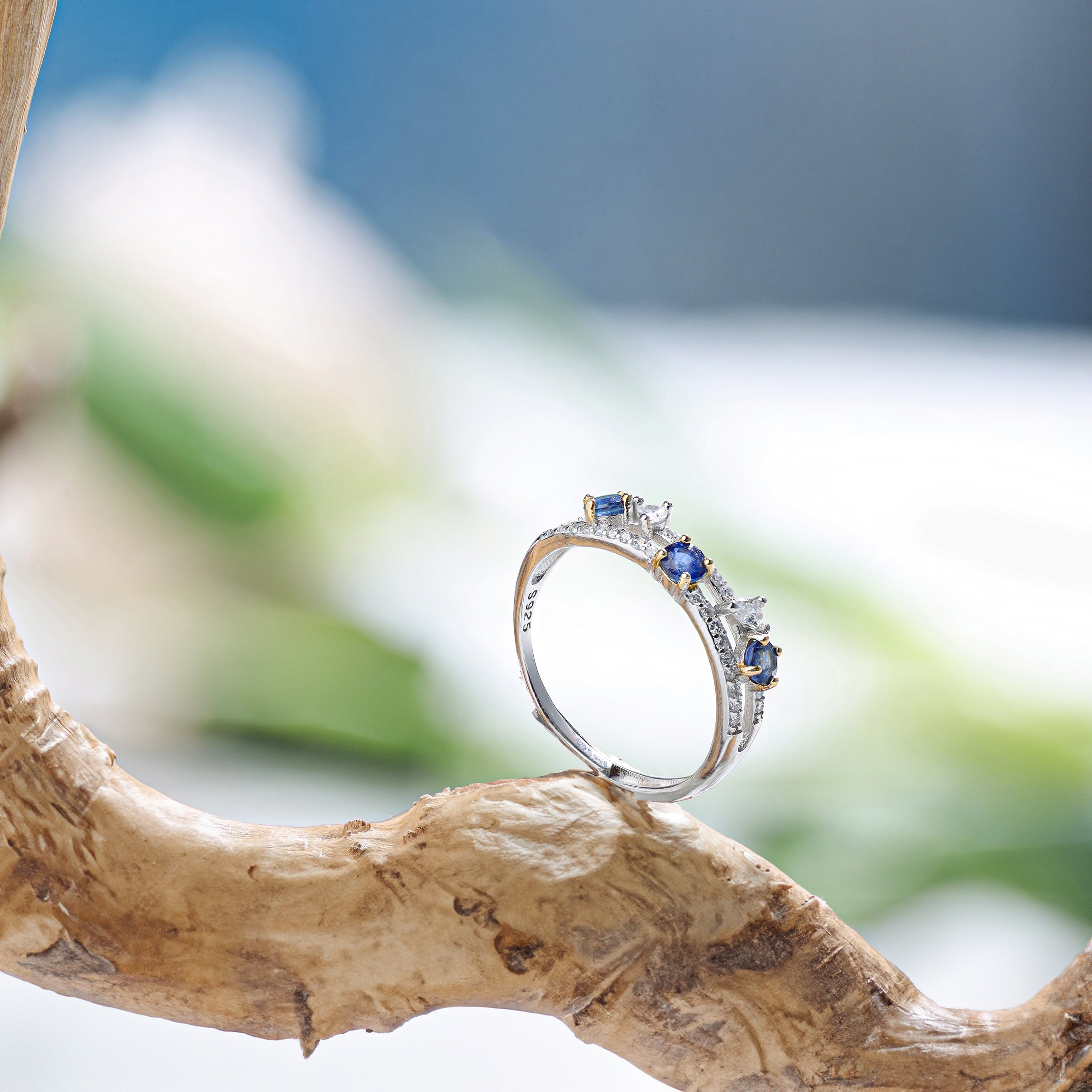 Hebes Blue Sapphire Ring HC90080L