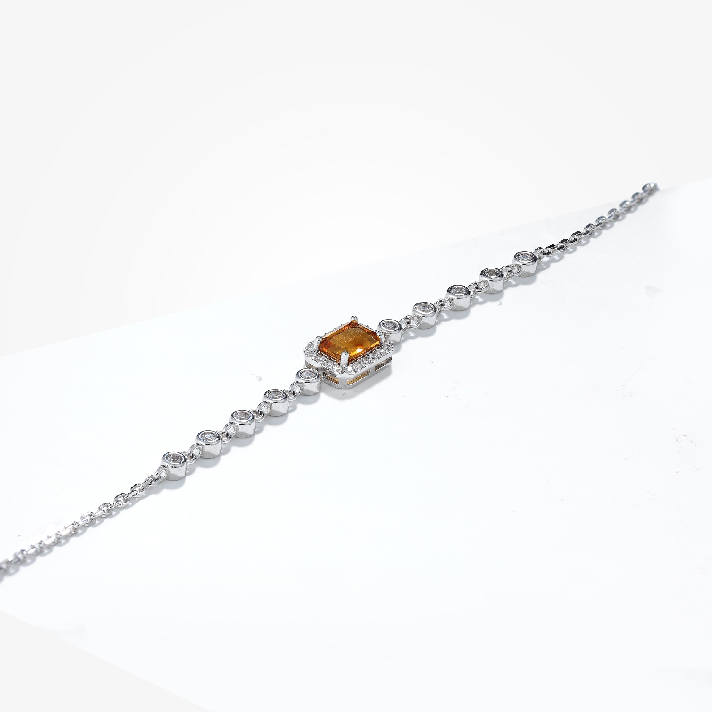 Hebes Orange Sapphire Bracelet HC90090L