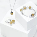 Hebes Yellow Rutilated Quartz Jewelry Set HC90110L