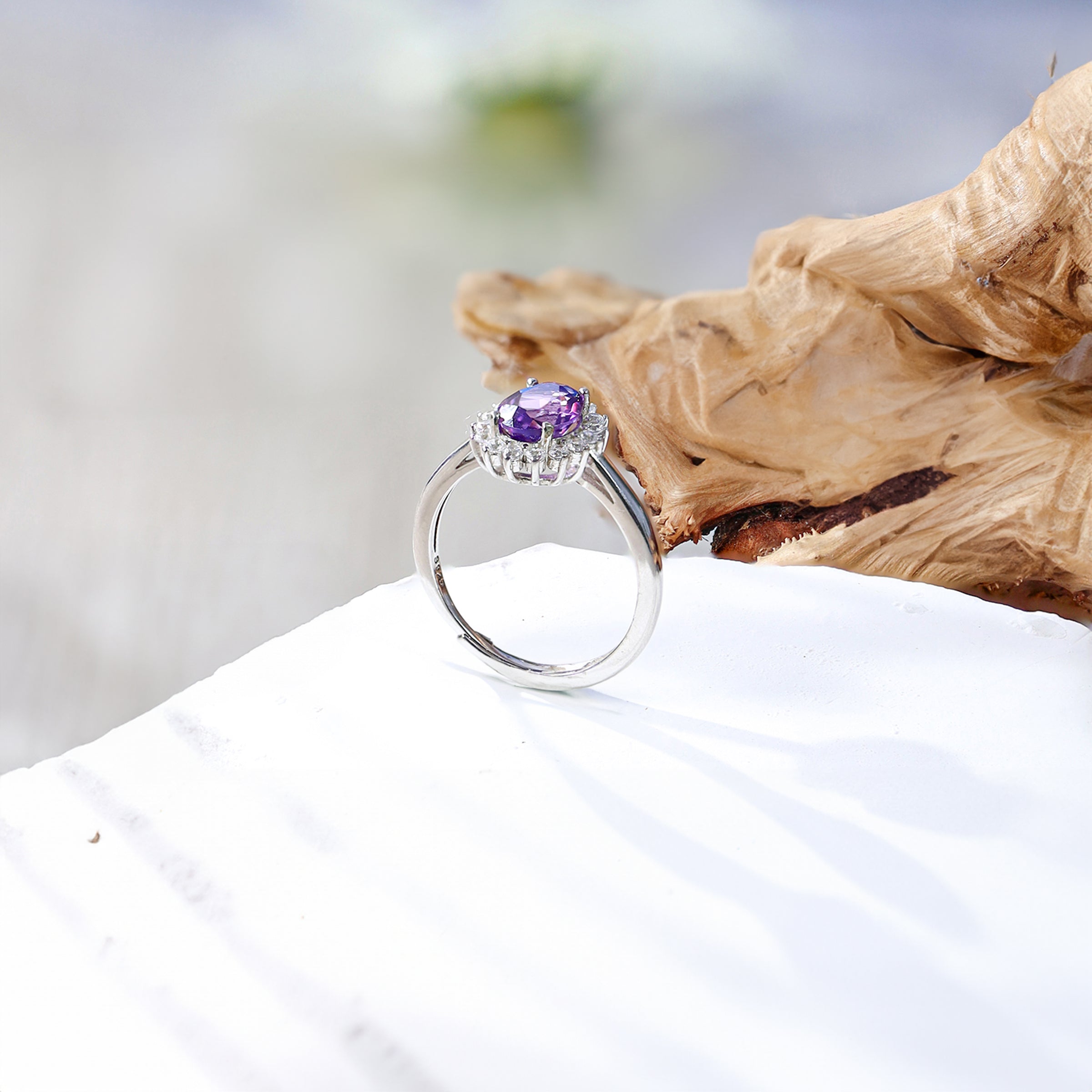 Hebes Amethyst Ring HC90125L