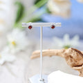 Hebes Garnet Earring HC90133L