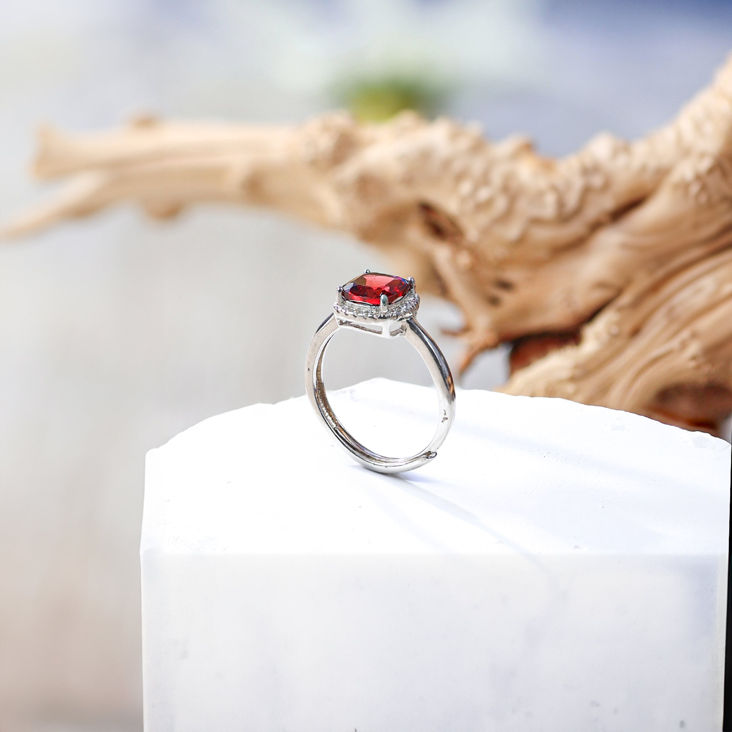 Hebes Garnet Ring HC90134L