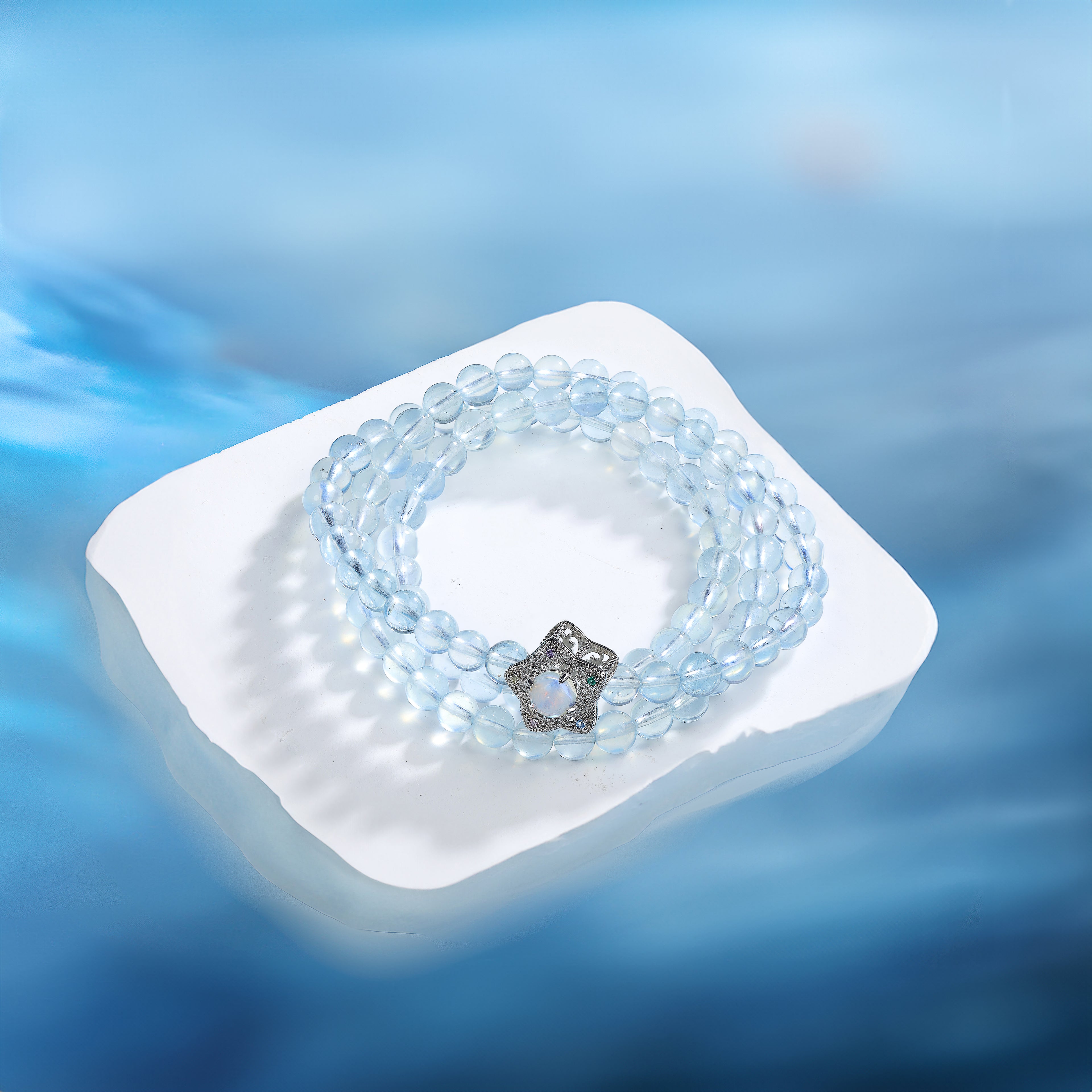 Hebes Aquamarine Bracelet HC90137L