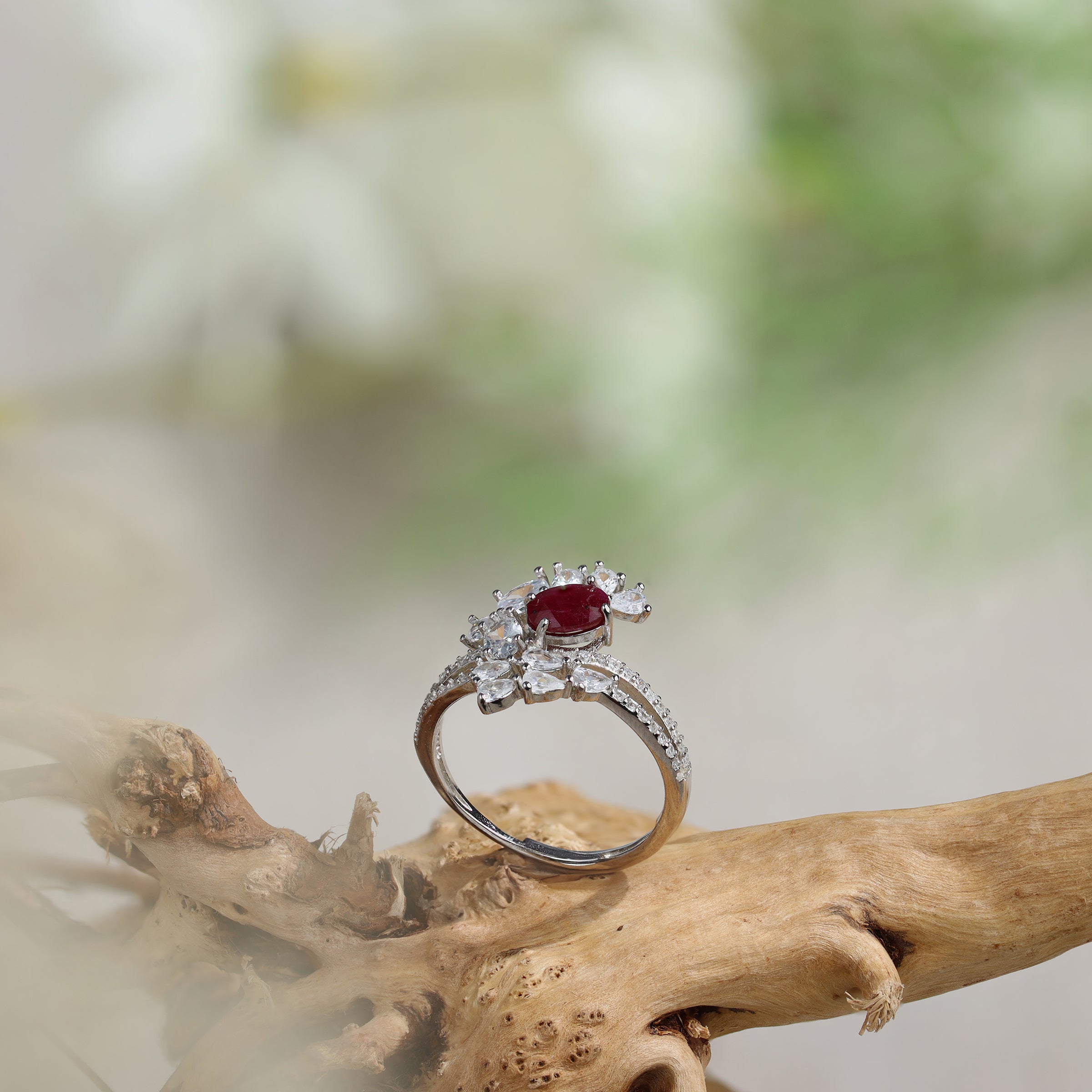 Hebes Ruby Ring HC90154L