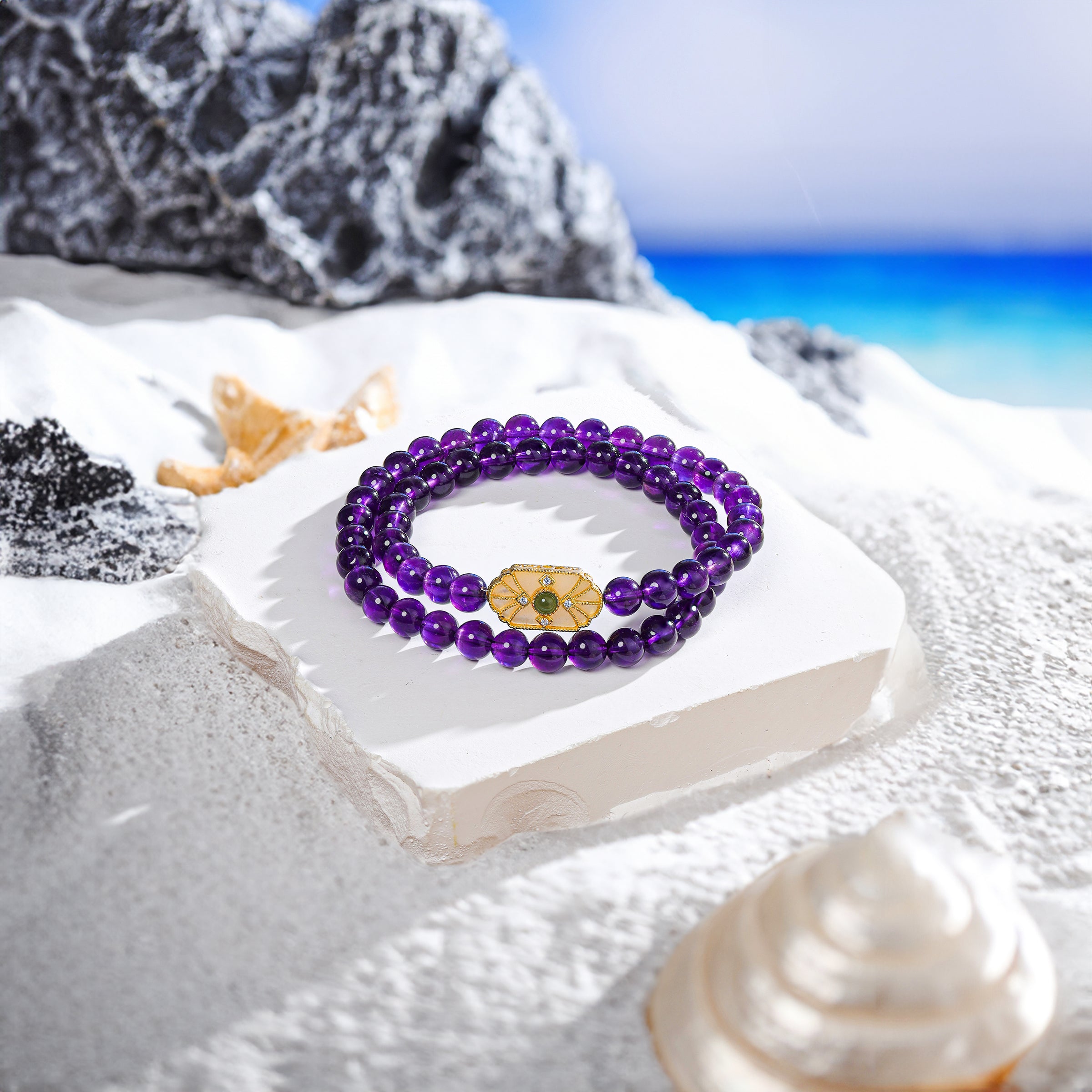 Hebes Amethyst Bracelet HC90165L