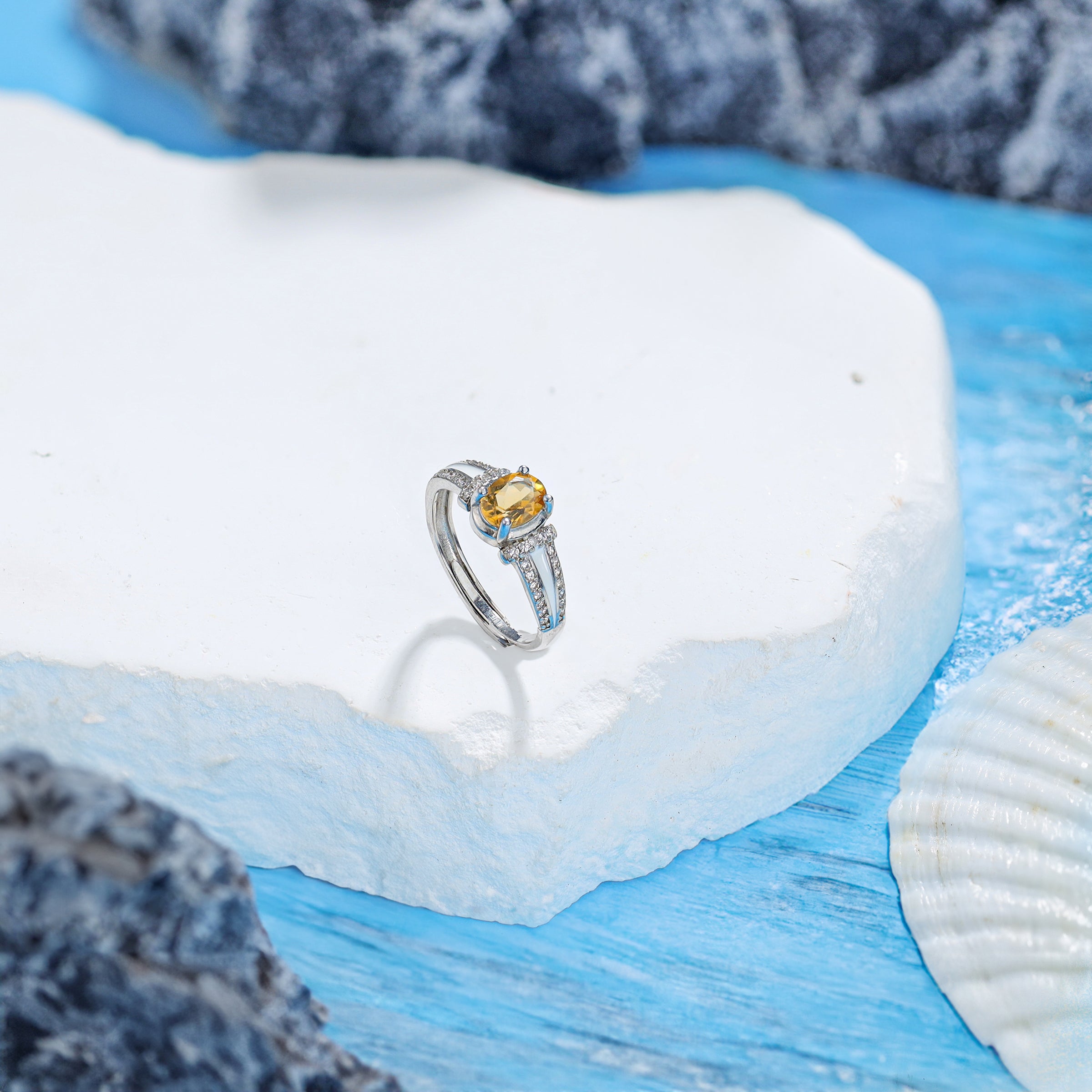 Hebes Citrine Ring HC90198L