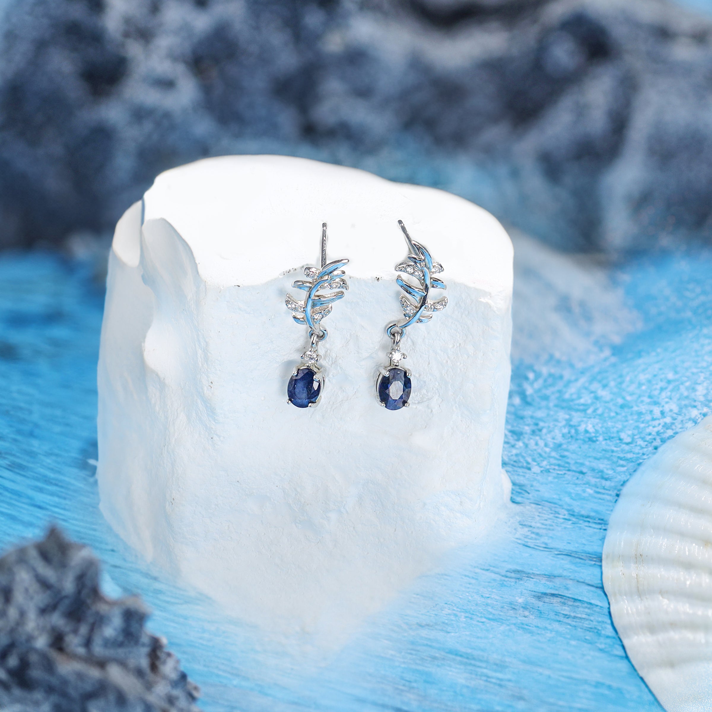 Hebes Sapphire Earring HC90214L