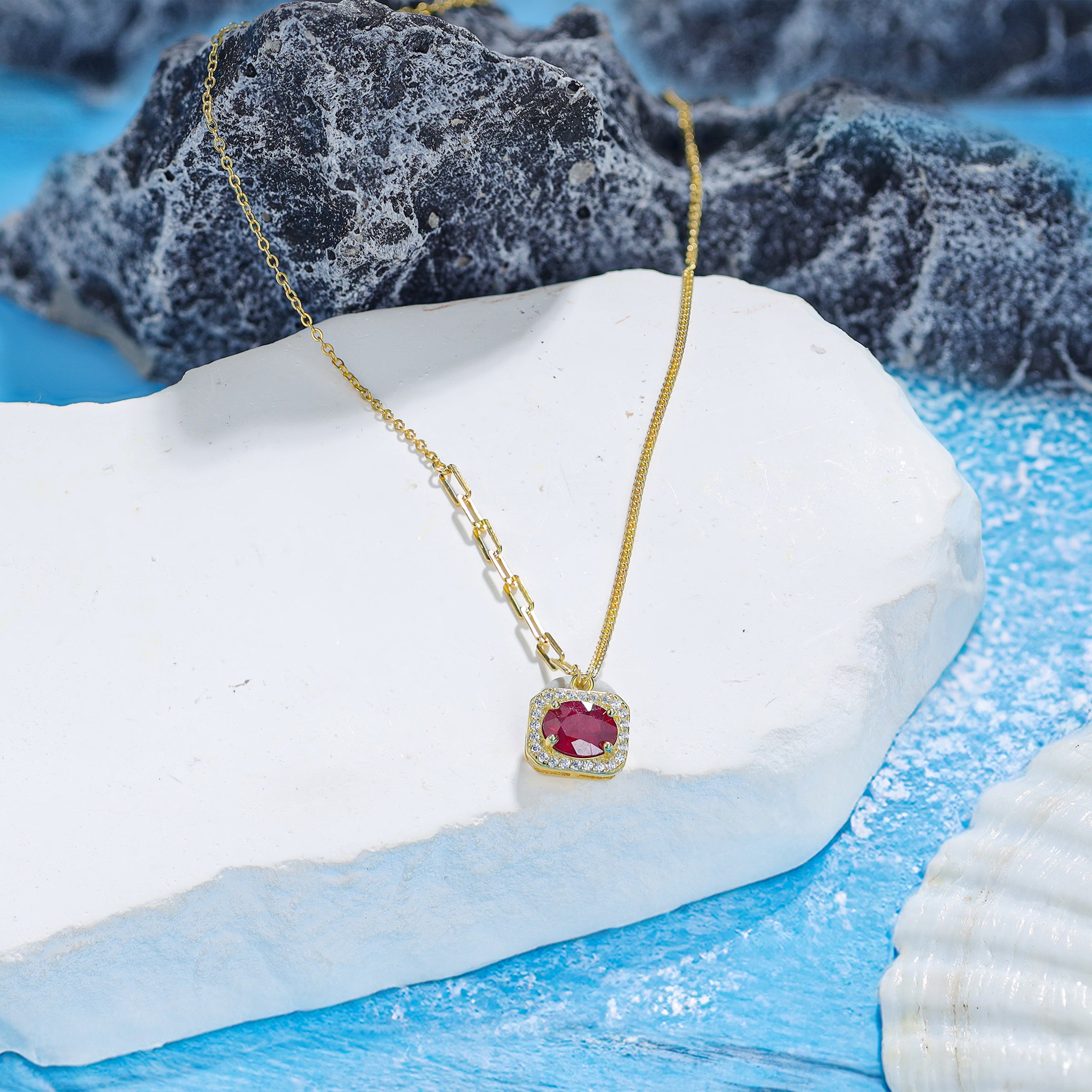 Hebes Ruby Pendant HC90239L