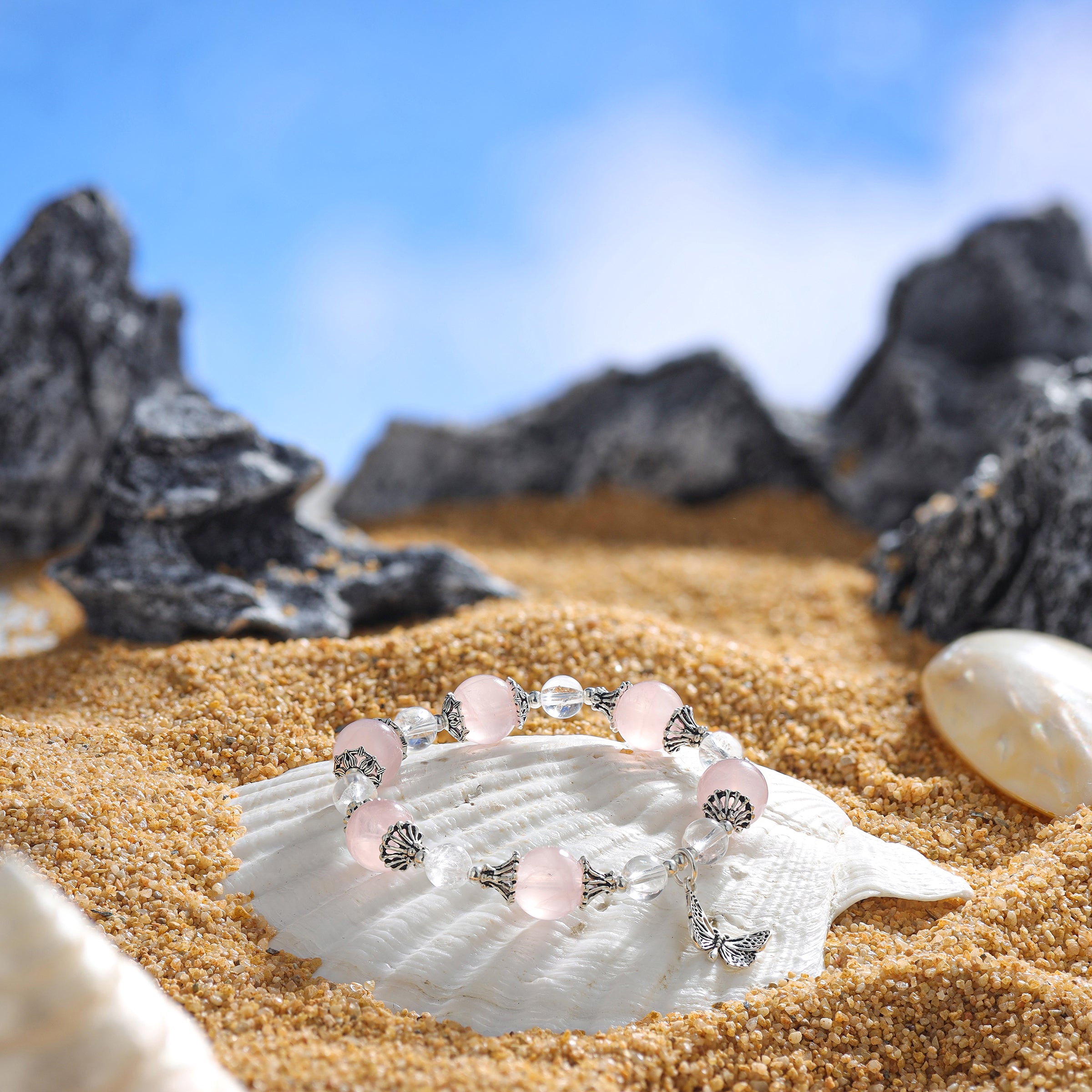 Hebes Rose Quartz Bracelet HC90271L