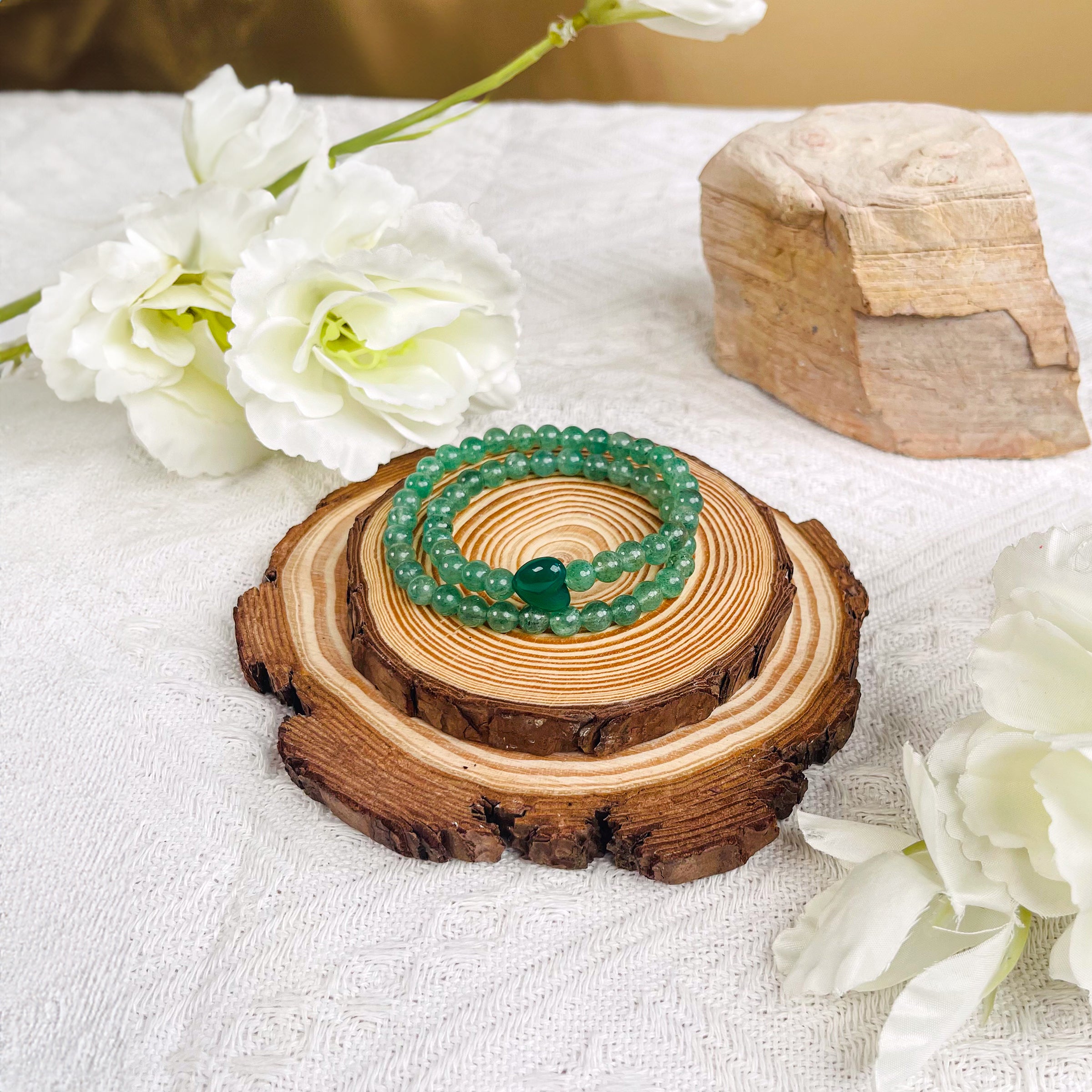 Hebes Green Strawberry Bracelet HC90279L