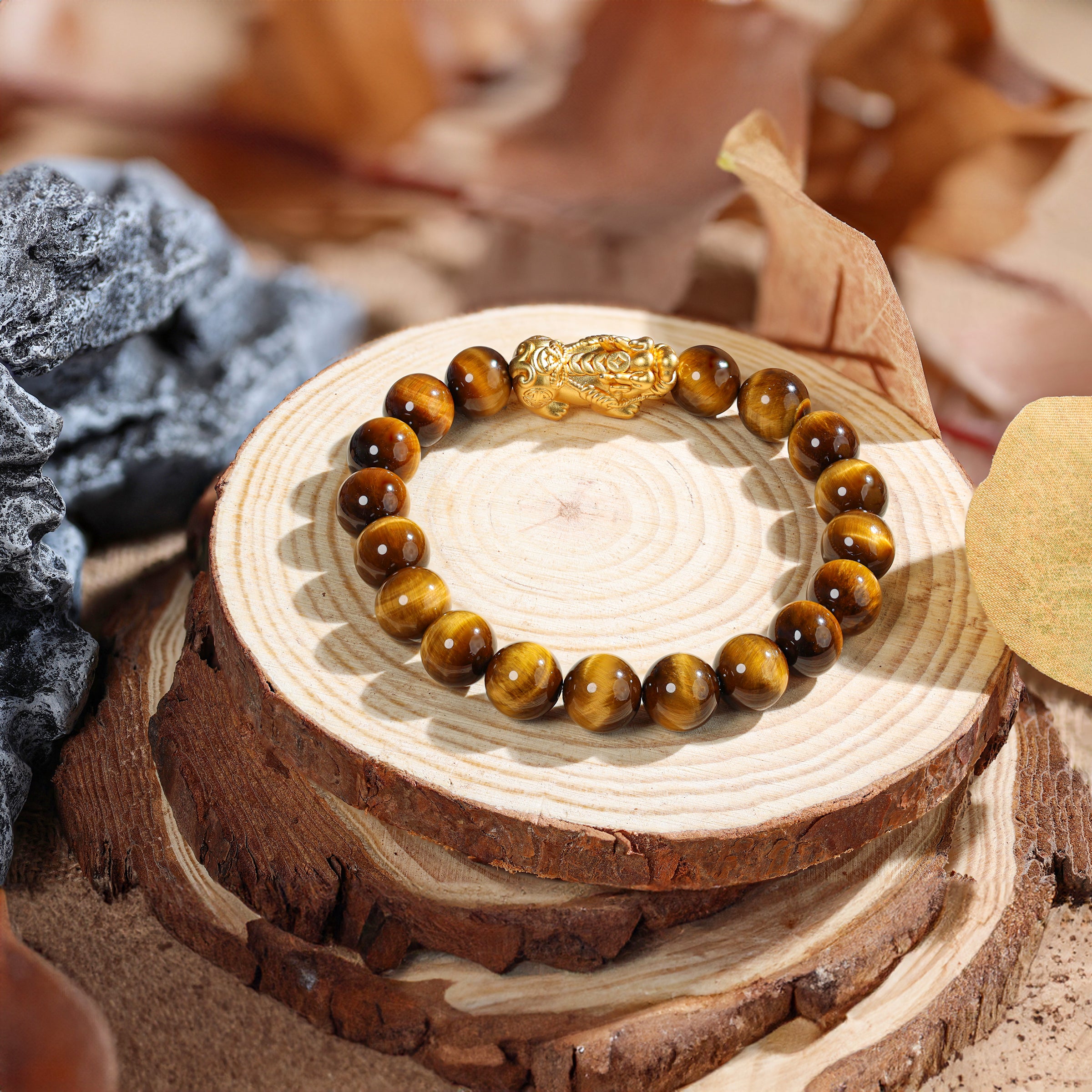 Hebes Yellow Tiger Eye Bracelet HC90306L