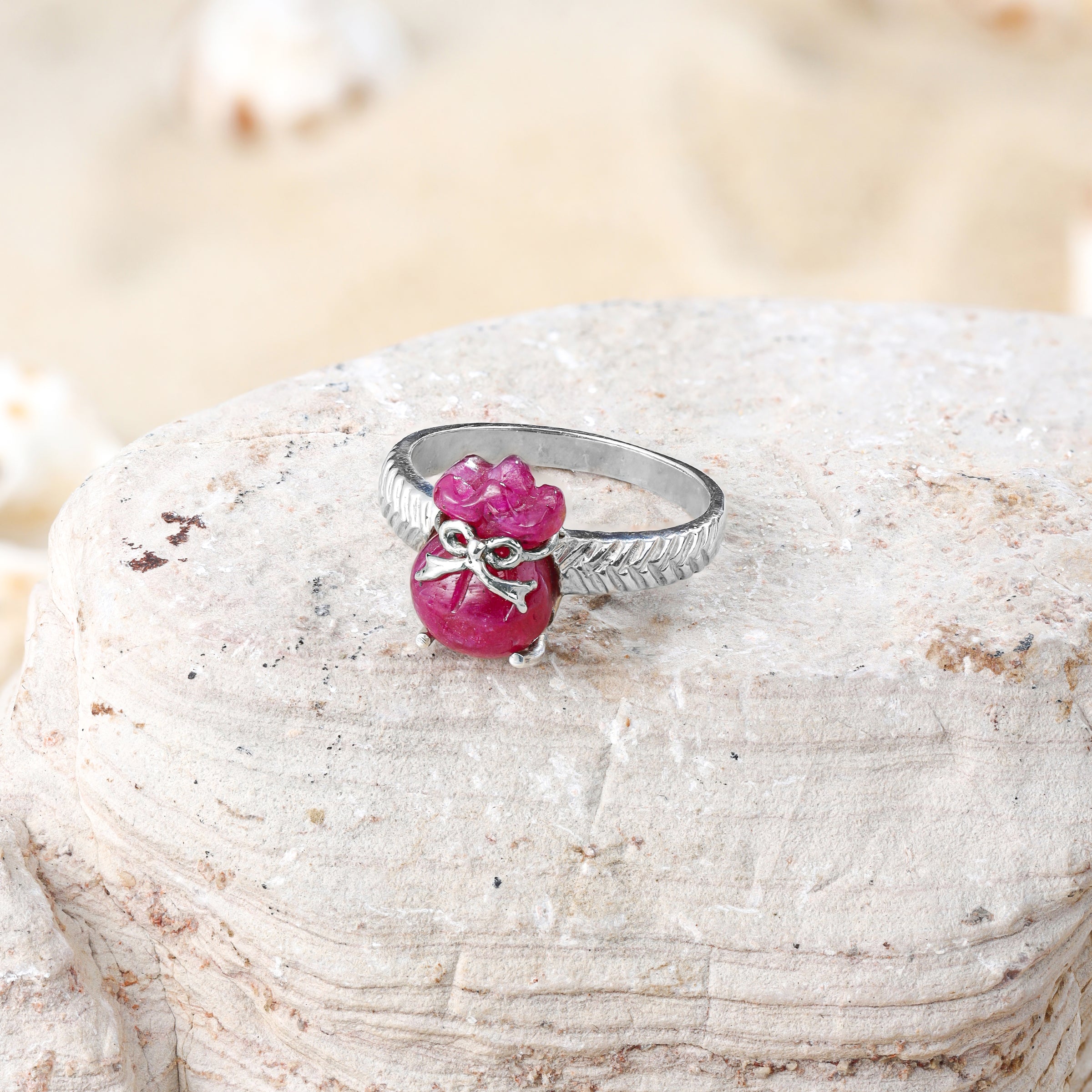 Hebes Ruby Ring HC90345L