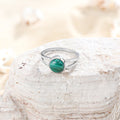 Hebes Malachite Ring HC90348L