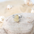 Hebes Yellow Rutilated Quartz Ring HC90359L