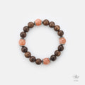 Vietnamese Agarwood Sunstone Bracelet HC3392