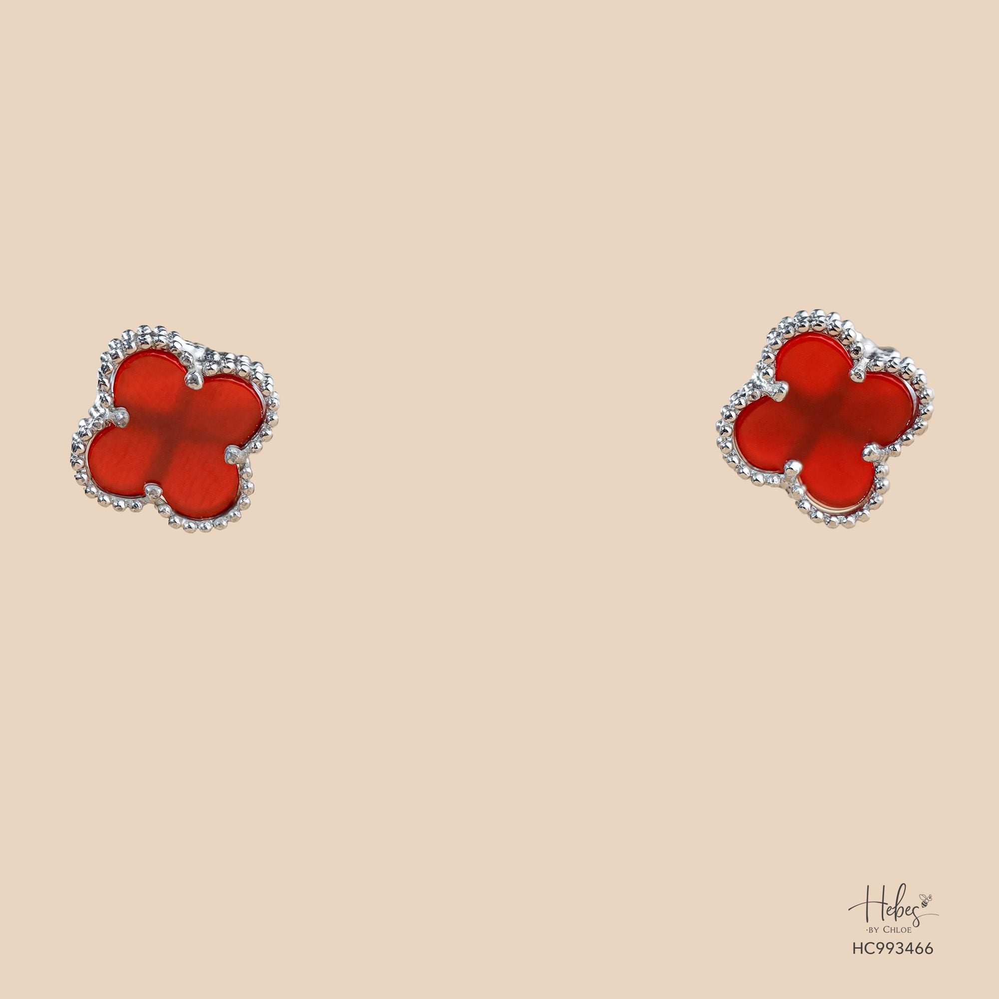 Red Agate Earrings 993466