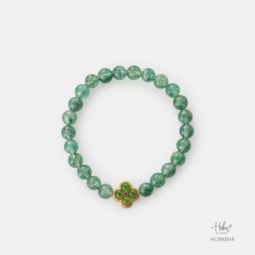 Glimmer Verdant Dream Green Strawberry Bracelet 993514
